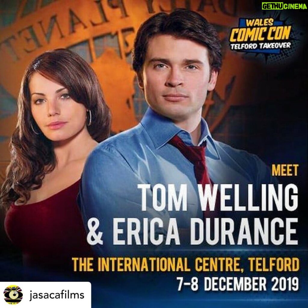 Erica Durance Instagram - Wales! Yes please 😀