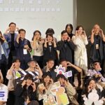 Esther Liu Instagram - 第14屆感動久久全國校園短片徵選 謝謝公視以及華碩文教基金會 讓我可以加入評審的行列 評審最有趣的就是可以短時間看到許多作品 這次最驚喜的是 每個參賽者都好年輕也都很會說故事 影像是迷人的 期待我們在未來 可以一起來當說故事的人 開心與人稱 #帝后製造機 的評審們一起🫶🏻期待再相聚 感謝團隊 Makeup: @dora_lin_siyun Hairstyle: @lounes_chen Stylish: @charliebubblecat 👗： @sandroparis #對我真的回來了 #最近還有很多活動跟大家見面喔