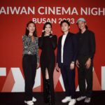 Esther Liu Instagram - Taiwan Cinema Night 好多朋友在此相聚❤️ 還有一直笑開懷的 #非常演員 們 還去當了一下嫦娥😂🤷🏻‍♀️ 沒錯造型師還是給了我限制呼吸與自由的禮服😅 Thank you❤️ Makeup: @karenchang_makeup Hairstyle: @nelsonkuo_zoom Stylish: @charliebubblecat 👗: @hm 💎: @redwoodjewellry 📷: @yuweiiv Haeundae , Busan, South Korea