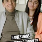 Eugenio Derbez Instagram – We wanna know… ¿Cuál fue tu materia favorita en la escuela? 📚😌
 
Get to know the stars of #RadicalTheMovie, Eugenio Derbez and Jennifer Trejo, ahead of it’s opening weekend.
 
Radical, based on a true story, opens in the US on Nov. 3 and is now playing in Mexico. 

#SoyRadical #ThinkForYourself #PotentialisEverywhere #EugenioDerbez