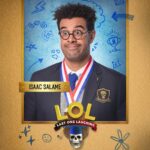 Eugenio Derbez Instagram - #LOLMX puso el jamón y Salame... los huevos. Bienvenido Isaac Salame a #LOL6 @lolmx_oficial 💀 Marzo 8 👉🏻 @primevideomx // LOLMX gave us beer, @isaacsalamef gave us someone to pick on💀