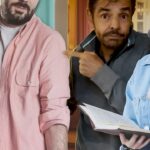 Eugenio Derbez Instagram - Sin trabajo, sin dinero y sin vergüenza… definitivamente @jose_eduardo92 es #elroomie. Mañana en cines!!!