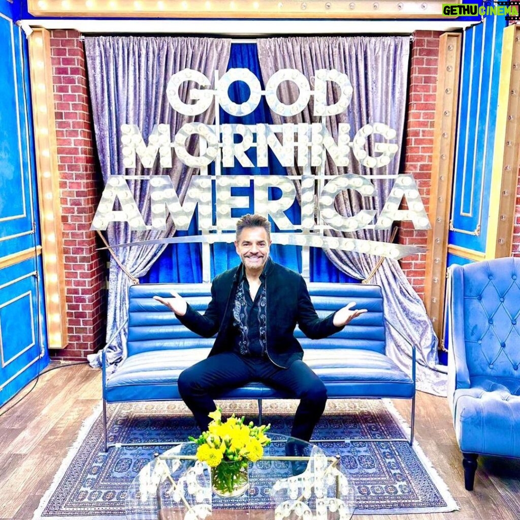 Eugenio Derbez Instagram - @goodmorningamerica 🗽🙌🏼