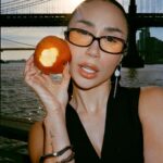Eva Marisol Gutowski Instagram – Concrete jungle wet dream tomato 🍅 me on film in essentially my backyard. New York, New York