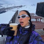 Eva Marisol Gutowski Instagram - Baby Eva would never believe we’re starting 2024 flying down a Swiss mountain 🏂🏔️ Flims-Laax Switzerland