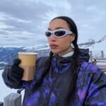 Eva Marisol Gutowski Instagram - Baby Eva would never believe we’re starting 2024 flying down a Swiss mountain 🏂🏔️ Flims-Laax Switzerland