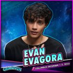 Evan Evagora Instagram – On December 1-3, meet me at @galaxyconcolumbus ! There will be panels, autographs, photo ops and more! Come check it out and get more info at GalaxyCon.com!