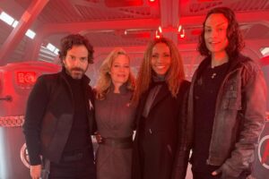 Evan Evagora Instagram - A hacker, a Listener, an admiral, a borg and an Alien all walk into an altered timeline and…I know I did similar joke already but I don’t care, season 2 is finished, here’s some bts. I won’t be back for the third season of Picard, so to quote a mediocre band “thanks for the memories” y’all know the rest! LLAP