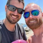 Evan Thomas Instagram - A beach Easter weekend? I’ll take it! Keith finally living that Ariel life. 🧜‍♀️ #itsmerman #merman #mermanlife #la #socal #malibu #barbie #bargainblock Malibu, California