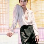 Fandy Fan Instagram - Thanks @gqtaiwan 有一個這麼美好的夜晚與大家相聚🖤🖤 @ysl Stylist @Charliebubblecat Makeup @wjc_mua Hair @henrytc0216 @driven.by Photo @_nickyz Team @weteamwork.co #GQMOTY #MOTY2023