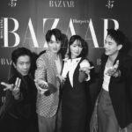 Fandy Fan Instagram - 好精彩的party 認識更多新的朋友，希望我們很快又可以見面，也謝謝陪伴我的粉絲朋朋們，期待下次再一起分享好玩的事😊😊😊 @harpersbazaarhk Makeup: @wjc_mua Hair: @garden_hairstylist Photo: @0uwang Styling: @charliebubblecat Team: @weteamwork.co Jacket: @acnestudios by @farfetch Shirt&trousers: @facetasmtokyo Jewelry: @piaget Shoes: @louboutinworld