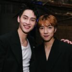 Fandy Fan Instagram - 好精彩的party 認識更多新的朋友，希望我們很快又可以見面，也謝謝陪伴我的粉絲朋朋們，期待下次再一起分享好玩的事😊😊😊 @harpersbazaarhk Makeup: @wjc_mua Hair: @garden_hairstylist Photo: @0uwang Styling: @charliebubblecat Team: @weteamwork.co Jacket: @acnestudios by @farfetch Shirt&trousers: @facetasmtokyo Jewelry: @piaget Shoes: @louboutinworld