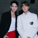 Fandy Fan Instagram - 好精彩的party 認識更多新的朋友，希望我們很快又可以見面，也謝謝陪伴我的粉絲朋朋們，期待下次再一起分享好玩的事😊😊😊 @harpersbazaarhk Makeup: @wjc_mua Hair: @garden_hairstylist Photo: @0uwang Styling: @charliebubblecat Team: @weteamwork.co Jacket: @acnestudios by @farfetch Shirt&trousers: @facetasmtokyo Jewelry: @piaget Shoes: @louboutinworld