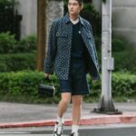 Fandy Fan Instagram - 最近開始嘗試一些新的挑戰，給自己一些新的目標，克服一些心裡的恐懼！恐懼許多都藏在未知裡，當自己大大的跨出那一步，許多問題都能迎刃而解的！繼續嘗試努力探索一定會有更多更精彩的感受和體驗！ @SandroParis #SANDRONOW #SandroParis #SandroFallWinter #FW23