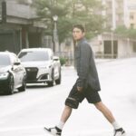Fandy Fan Instagram - 最近開始嘗試一些新的挑戰，給自己一些新的目標，克服一些心裡的恐懼！恐懼許多都藏在未知裡，當自己大大的跨出那一步，許多問題都能迎刃而解的！繼續嘗試努力探索一定會有更多更精彩的感受和體驗！ @SandroParis #SANDRONOW #SandroParis #SandroFallWinter #FW23
