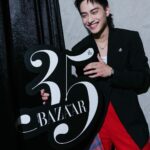 Fandy Fan Instagram - 謝謝 @harpersbazaarhk 邀請🖤🖤 下次再來玩💥 Makeup: @wjc_mua Hair: @garden_hairstylist Photo: @0uwang Styling: @charliebubblecat Team: @weteamwork.co Jacket: @acnestudios by @farfetch Shirt&trousers: @facetasmtokyo Jewelry: @piaget Shoes: @louboutinworld