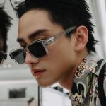 Fandy Fan Instagram - 🦖🦖龍年限定，拜年祝賀一張搞定🙌🏻 @Prada #Prada #PradaSS24 Stylist @charliebubblecat Makeup @wjc_mua Hair @zoom_edmund Photo @0uwang Team @weteamwork.co