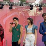 Farah Justiniani Instagram - Feliz feliz 🪼 Gracias por hoy!! @lalobrito @michaelronda @jorgeblanco @disneychannel_la @disneyplusla #PapásPorEncargo Pd: los gritos que se escuchan son de mis mejores amigas @alin_apaez @rennitot Las amo 😭💕 Gran fotógrafa mi Renito 🫡