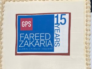 Fareed Zakaria Instagram - Forgot to post some pictures from our 15th Anniversary celebration. So proud of everyone involved!! Thank you 🙏