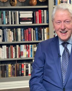 Fareed Zakaria Instagram - This was cool! I was interviewing Bill Clinton for the Sunday program at his house in Chappaqua and I noticed that, on the shelf right behind him, was my book, The Future of Freedom. 😃 Chappaqua, New York