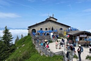 Fareed Zakaria Instagram - While attending a conference in Salzburg, I took a little time off and went to see "Eagles Nest," Hitler's mountain retreat. A stunning view of the Bavarian Alps but a sobering reminder that advanced countries can descend into barbarism.