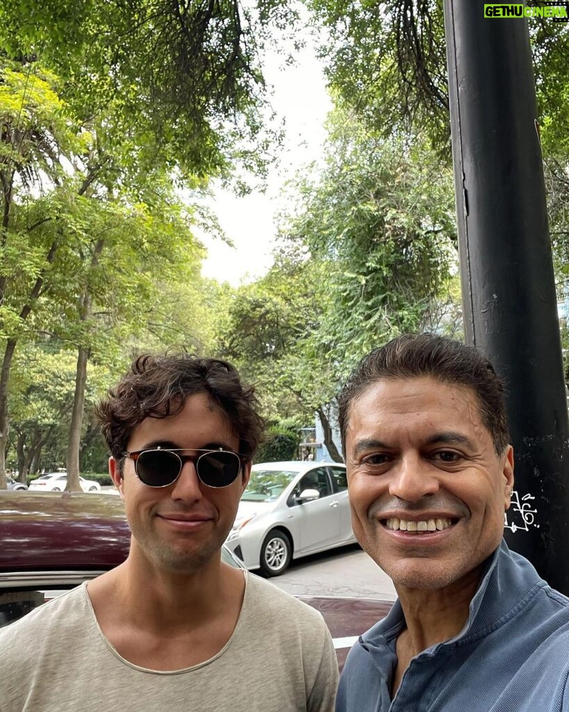 Fareed Zakaria Instagram - I spent the July 4th weekend (well the July 1-2 weekend) with Omar in Mexico City. What an amazing place, lovely neighborhoods with interesting architecture, great food and huge parks. Two new modern art museums - one with an exhibit on commercial culture. Chase and Mastercard should buy those pieces!