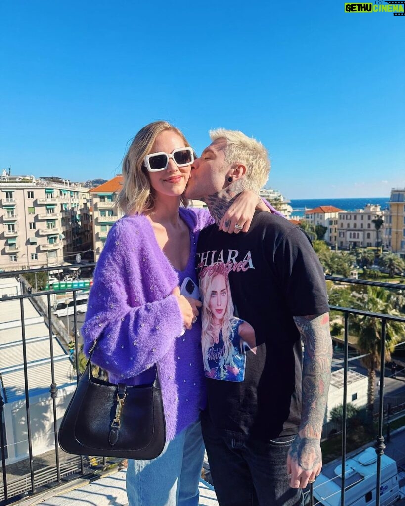 Fedez Instagram - Città dei fiori 🌸❤️ San Remo, Italy