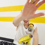 Felix Instagram - Dome tour, Bbokari and I 🩵💛🐥 #stay #felix