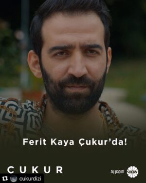 Ferit Kaya Instagram - 👊🏽 #Repost @cukurdizi with @make_repost
・・・
Başarılı oyuncu Ferit Kaya “Murtaza” karakteri ile Çukur ailesine katıldı. @feritkaya21 @ayyapim @showtv