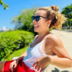 Fernanda Souza Instagram - De boa na lagoa… Ps.Tão reparando que tô postadeira? Deus de constância pq ela eh de gêmeos com lua em Aquário kkkkkkk Ps2. Cadê a galera de Virgem parabenizando @arethaoliveiraoficial pelo enquadramento da última foto? Cadê? Lagoa Rodrigo De Freitas - Rio De Janeiro