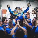 Fernando Alonso Instagram - CAMPEONES DEL MUNDO segundo año consecutivo @fa_alonsokart @dpkracing @iametheheartofkart ! Enhorabuena 💙💛❤️ @kutskov.kirill • WORLD CHAMPIONS again ! Big congratulations team 💙💛❤️. #FAkart #worldchampions #karting