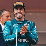 Fernando Alonso Instagram - Another podium! P2 🏆 in Monaco!!!! So happy with this after a difficult race, specially with the rain at the end! • Thank you Thank you Thank you Thank you Thank you Thank you Thank you Thank you Thank you Thank you Thank you Thank you Thank you Thank you Thank you 💚💚 @astonmartinf1 !!! #monaco #f1 #astonmartin