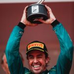 Fernando Alonso Instagram - There’s podiums, and then there’s the #MonacoGP podium. 💚 What a moment! #F1