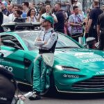 Fernando Alonso Instagram - Thanks for the champagne Miami 🍾. Great car and strategy. 4th podium of the season. We are @astonmartinf1 🟢🟢🟢🟢. #f1 #miami #astonMartin