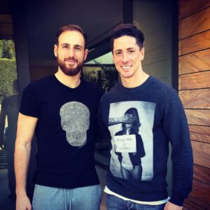 Fernando Torres Instagram - Hoy con el hombre récord @oblakjan . Más  porterías a cero en la historia del @atleticodemadrid . Un honor para todos los #atleticos tenerte entre nosotros . Enhorabuena amigo #forzaatleti 
Today with the record man @oblakjan . Most clean sheet in @atleticodemadrid history .
An honour for all the #atleticos to have you with us. Congratulations my friend !! #forzaatleti