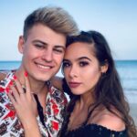 Filip Zabielski Instagram - Dwa świry się dobrały 🤪❤️ przesuwajcie w lewo, która fotka najlepsza Waszym zdaniem?😂 Fuerteventura, Costa Calma, Sotavento Beach Club