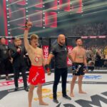 Filip Zabielski Instagram - Mamy to! 💪🏻❤️ Kolejne zwycięstwo idzie na moje konto! Dziękuję za wsparcie tym co we mnie wierzyli! Szkoda, że nie udało się skończyć przed czasem było serio blisko w pierwszej rundzie! Mam nadzieje, że walka sie podobała ❤️ Wielkie dzieki dla mojego narożnika @melnik_mmaks @mrszalast @marek.michaluk Również pozdro dla mojego rywala @takefun za dobre przygotowanie. 💪🏻 Pozdrawiam wszystkich! Teraz idę na impreze 😄😈 Atlas Arena