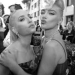 Florence Pugh Instagram - The night was full of gorgeous smiles, delicious friends and unbelievable talent. Ended up presenting the Best Animated Feature Film award with Natalie Portman and the fantastic #theboyandtheheron ended up winning! Such a wonderful moment. Congratulations to all those nominated and all those who went home with an award. Such an achievement either way. Thank you for accompanying me to my first globes baby @zoelisterjones, was a treat to have you on my arm. Huge thanks to my ever so talented glam- @babskymakeup @hairbyadir @colorbymattrez @nailglam @rebeccacorbinmurray @maisonvalentino & @tiffanyandco 💋