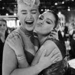 Florence Pugh Instagram - The night was full of gorgeous smiles, delicious friends and unbelievable talent. Ended up presenting the Best Animated Feature Film award with Natalie Portman and the fantastic #theboyandtheheron ended up winning! Such a wonderful moment. Congratulations to all those nominated and all those who went home with an award. Such an achievement either way. Thank you for accompanying me to my first globes baby @zoelisterjones, was a treat to have you on my arm. Huge thanks to my ever so talented glam- @babskymakeup @hairbyadir @colorbymattrez @nailglam @rebeccacorbinmurray @maisonvalentino & @tiffanyandco 💋