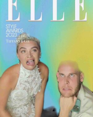 Florence Pugh Instagram - I know I’m always late at posting.. but I’m sharing a love fest as this was truly such a special evening and a wonderful way to congratulate and cheers to magic people being magical. 
@elleuk and @tiffanyandco thank you for hosting and sponsoring such an evening and for giving the stage and the opportunity to all those you awarded. 
I had the pleasure of having one of the worlds most thrilling and exciting creators give me my award. I also get to call him a friend. Which is mind boggling. @harris_reed you are MY icon and I’m incredibly lucky I get to love you and collaborate with you and grow in this funny industry with you AND hear you say all those beautiful things on that stage.
Well done to all the winners, what a lovely event!