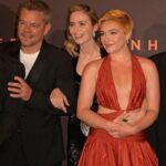 Florence Pugh Instagram - Truly? One of the biggest prides of my career. Honouring the work of the MANY who made this movie tonight. This movie was made in respect of art and crews and creativity. It is the set I will remember and talk about for decades. Working with these people and more was such a honour, Christopher Nolan respects the craft and people and that’s the Fullstop. Thank you to all who came out in support, the movie is now yours. Love, us. X