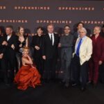 Florence Pugh Instagram - Truly? One of the biggest prides of my career. Honouring the work of the MANY who made this movie tonight. This movie was made in respect of art and crews and creativity. It is the set I will remember and talk about for decades. Working with these people and more was such a honour, Christopher Nolan respects the craft and people and that’s the Fullstop. Thank you to all who came out in support, the movie is now yours. Love, us. X