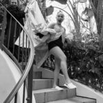 Florence Pugh Instagram - Wet stairs and @maisonvalentino gowns go perfectly.. With HUGE thanks to the talented hands that got me out the door. Another unbelievable Valentino moment, @pppiccioli and I played dress up last week in Paris and he draped this on me and safe to say we fell in love with the drama. He followed me around with his phone taking pictures of every angle. Video to come… I love the fun that explodes from his gowns, it truly is playing the best dress up my 6 year old self could possibly imagine. So happy to have these moments captured by @gregwilliamsphotography, always a pleasure prancing and blowing kisses in a garden. #maisonvalentino #oscars95
