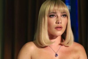 Florence Pugh Instagram - @tiffanyandco what a spectacular evening you hosted last night, thank you for inviting me to the grand opening of #thetiffanylandmark, it truly was unbelievably beautiful. 
And Katy Perry sang.. which always changes my life because oh my god she’s amazing. 
@tiffanyandco and I have been wanting to do something special for this event, and so if you look closely.. that is a Tiffany septum in my septum. I KNOW. I screamed too. 
Thank you for making me sparkle in all the ways. 
A big big thank you to all those who created it in such quick time, you are such talented craftsmen and women.