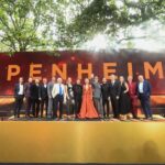 Florence Pugh Instagram - Truly? One of the biggest prides of my career. Honouring the work of the MANY who made this movie tonight. This movie was made in respect of art and crews and creativity. It is the set I will remember and talk about for decades. Working with these people and more was such a honour, Christopher Nolan respects the craft and people and that’s the Fullstop. Thank you to all who came out in support, the movie is now yours. Love, us. X