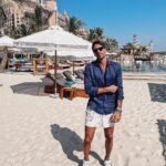 Florent André Instagram – Encore la même journée qu’hier ☀️😎 WHITE Beach