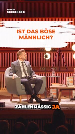 Florian Schroeder Instagram - Ist das BÖSE wirklich männlich? 🤷🏽‍♂️