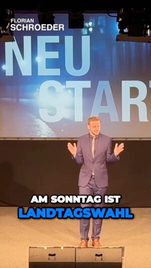 Florian Schroeder Instagram - Das Ergebnis steht doch sowieso schon fest… #landtagswahl #bayern