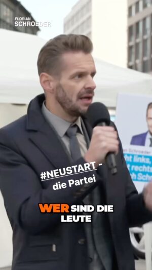 Florian Schroeder Instagram - #NEUSTART - die Zukunft beginnt heute!