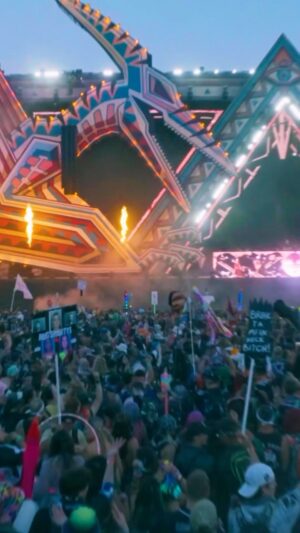 Flux Pavilion Instagram - We were in Paradise during this set 💫⚡️